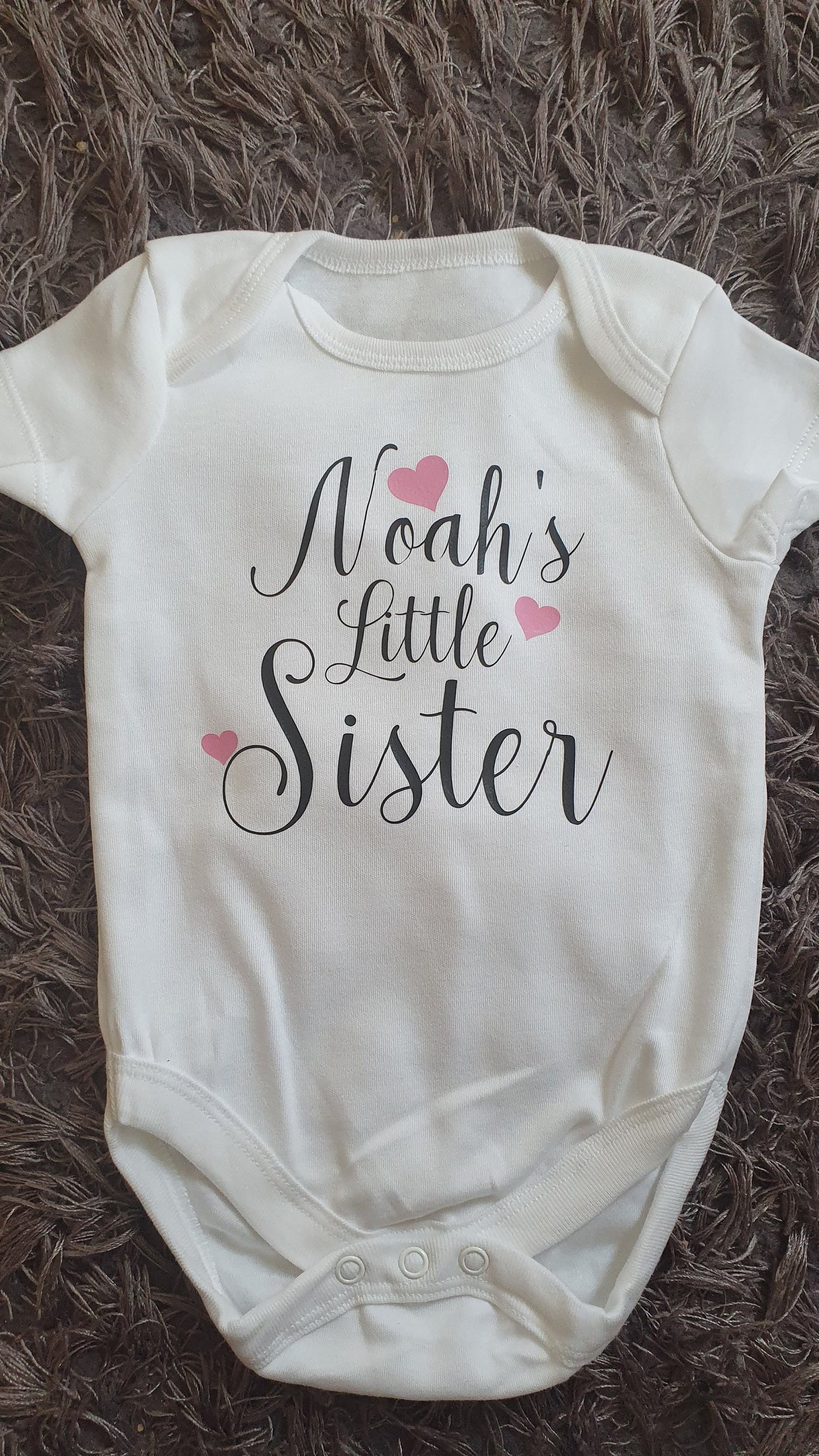 Little Sister Baby Vest