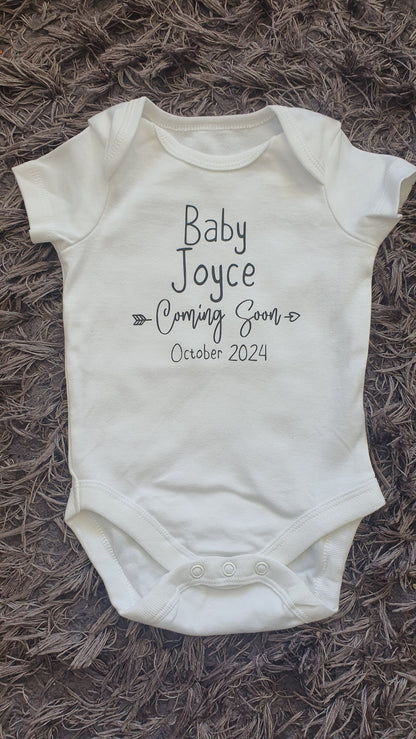 Personalised Pregnancy Announcement - Coming Soon