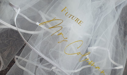 Personalised Hen Party Veil, Veil And Sash Set, Custom Bride To Be Gift, Future Mrs, Bachelorette, Bridal Shower, Ireland, Irish