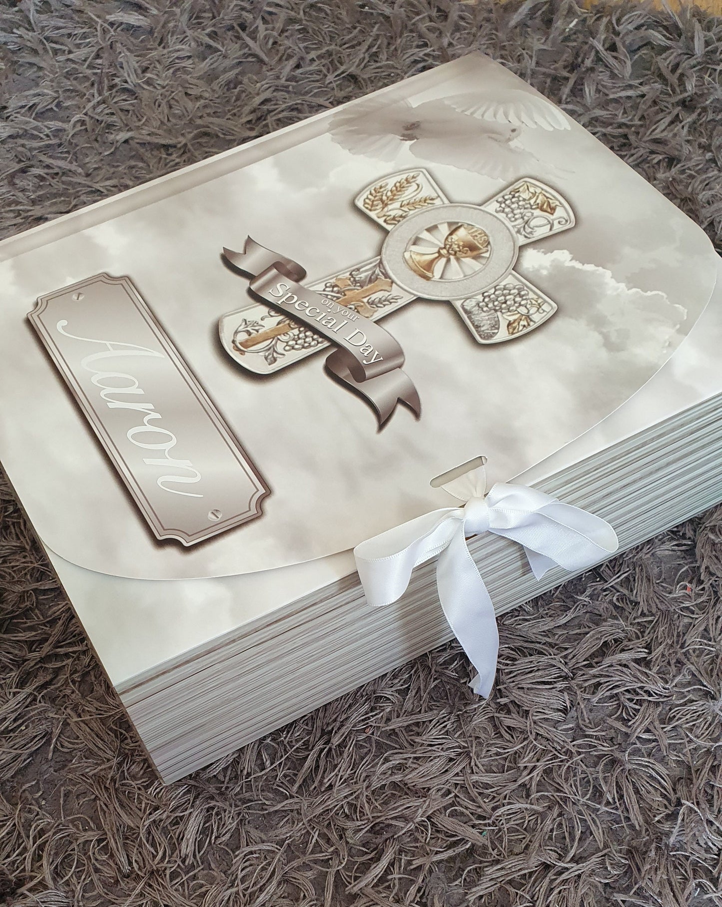 Personalised Christening Keepsake Box, Holy Communion Giftbox With Name, Confirmation, Wedding Present, Reusable Keepsake, Ireland, Irish