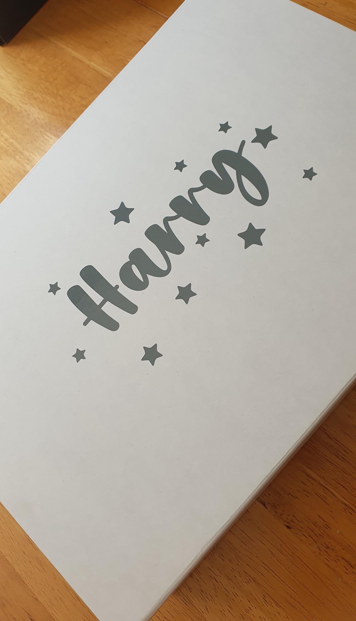 Personalised Baby Gift Box, Magnetic Giftbox, New Baby, Newborn, Baby Shower, Childrens Giftbox, Keepsake, Memory Box, Custom Name, Ireland