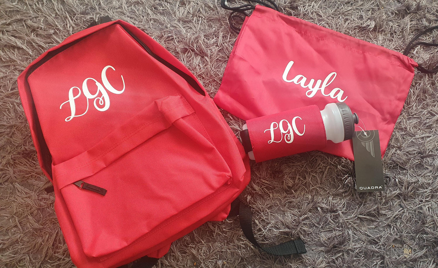 Personalised Back To School Set | Bag | Backpack | Nursery | Toddler | Preschool | Creche | Name | Water Bottle | Ireland Irish