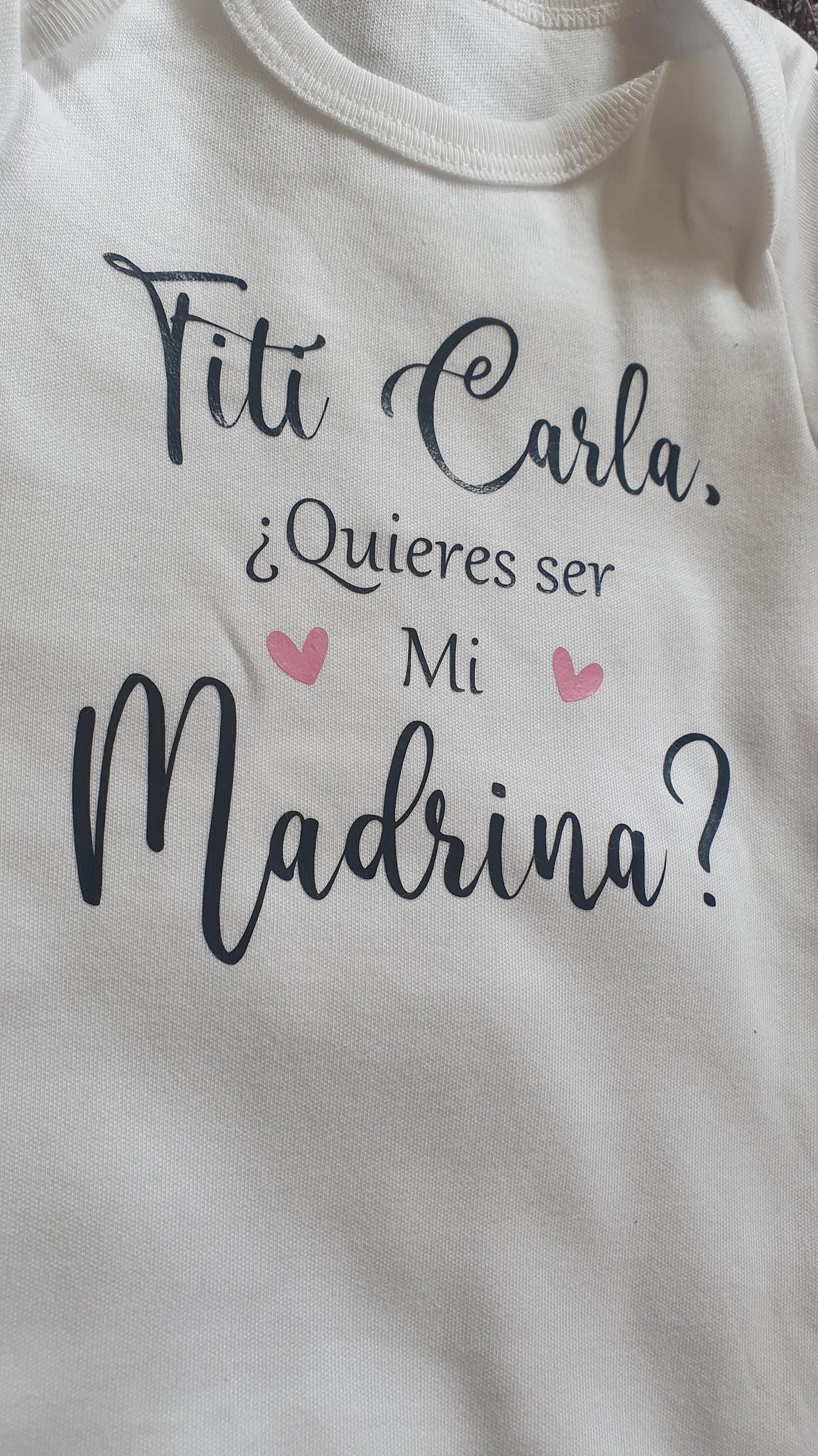 Quieres Ser Mi Madrina Baby Ves