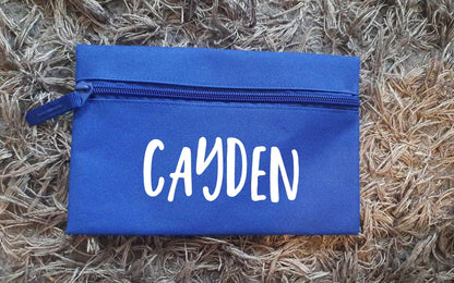 Personalised Pencil Case, Children's Gift With Name, Custom Kids Present, Boy's Birthday, School Supplies, Stocking Filler, Ireland, Irish