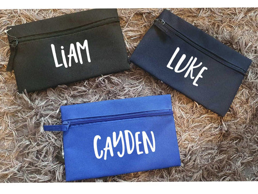 Personalised Pencil Case, Children's Gift With Name, Custom Kids Present, Boy's Birthday, School Supplies, Stocking Filler, Ireland, Irish