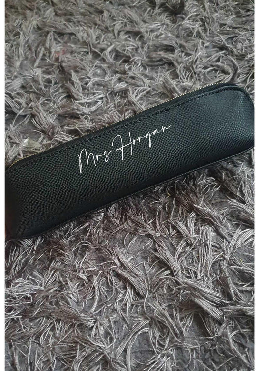 Personalised Pencil Case, Teacher Gift Christmas, Custom Pencilcase, Gift For Teens, Makeup Brush Case, Ireland, Irish