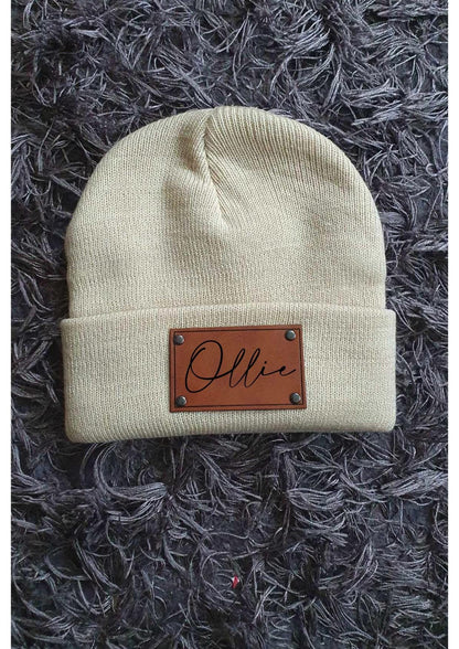 Personalised Beanie  Hat, Personalised Hat, Boys Winter Hat, Toddler Christmas Gift, Baby Warm Hat, Stocking Filler, Ireland, Irish