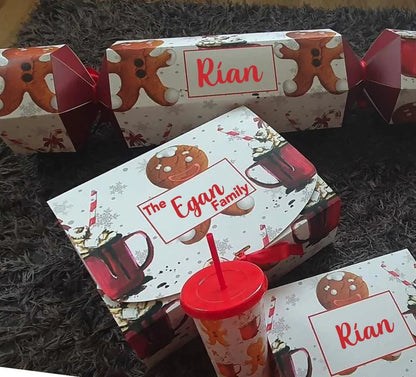 Personalised Giant Gingerbread Christmas Cracker