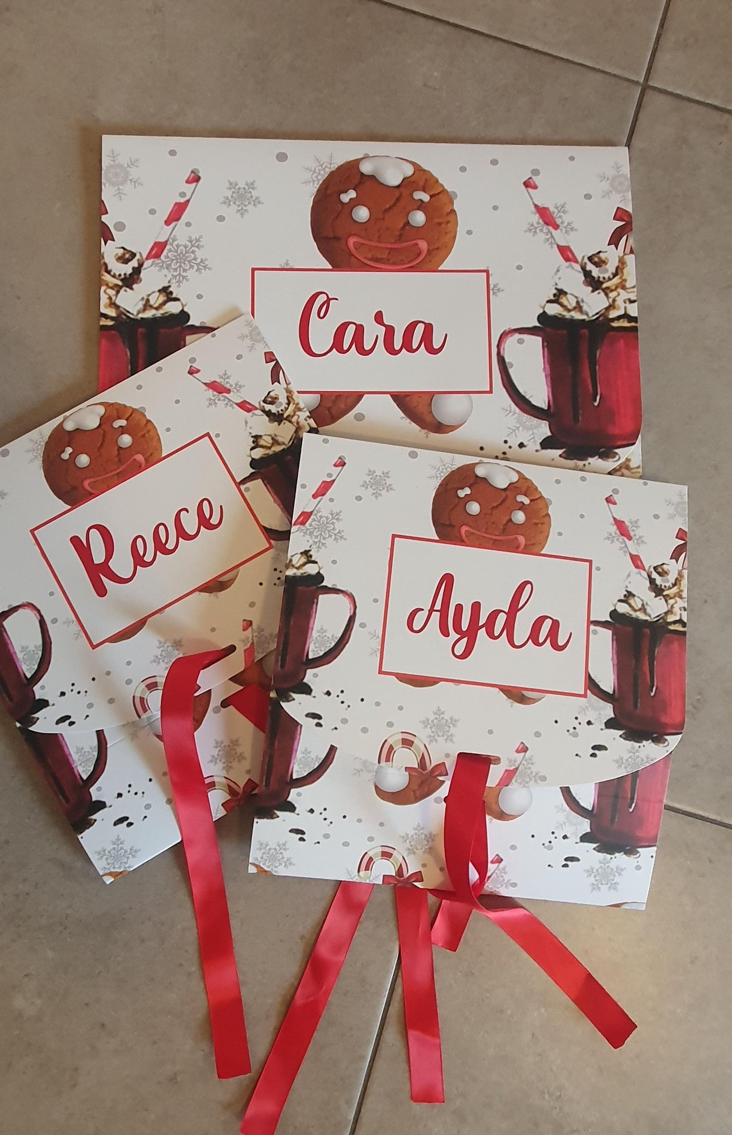 Toy Show Box, Christmas Eve Box,  Personalised Treat Box, Family Snack Hamper,  Reusable, Family Treats, Gingerbread, Ireland, Irish