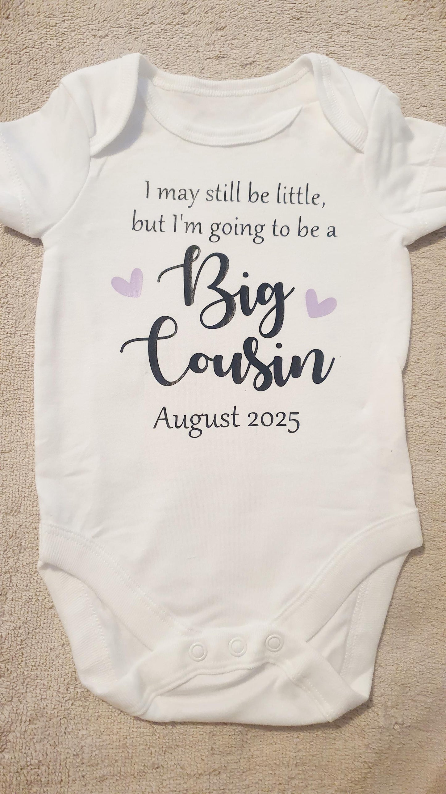 Big Cousin Baby Vest