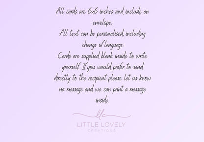 Personalised Mother's Day Card, Happy Mother's Day Mammy, Mummy, Mommy, Baby's First Mother's Day, Heart, Custom Card, Ireland, Irish