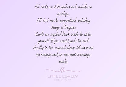 Personalised Card - Name Definition