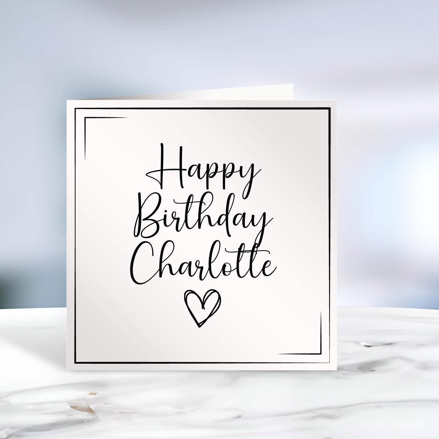 Personalised Birthday Card, Bday Card Dad, Grandad Birthday Card, Simple Birthday Card, Custom Name, Ireland, Irish