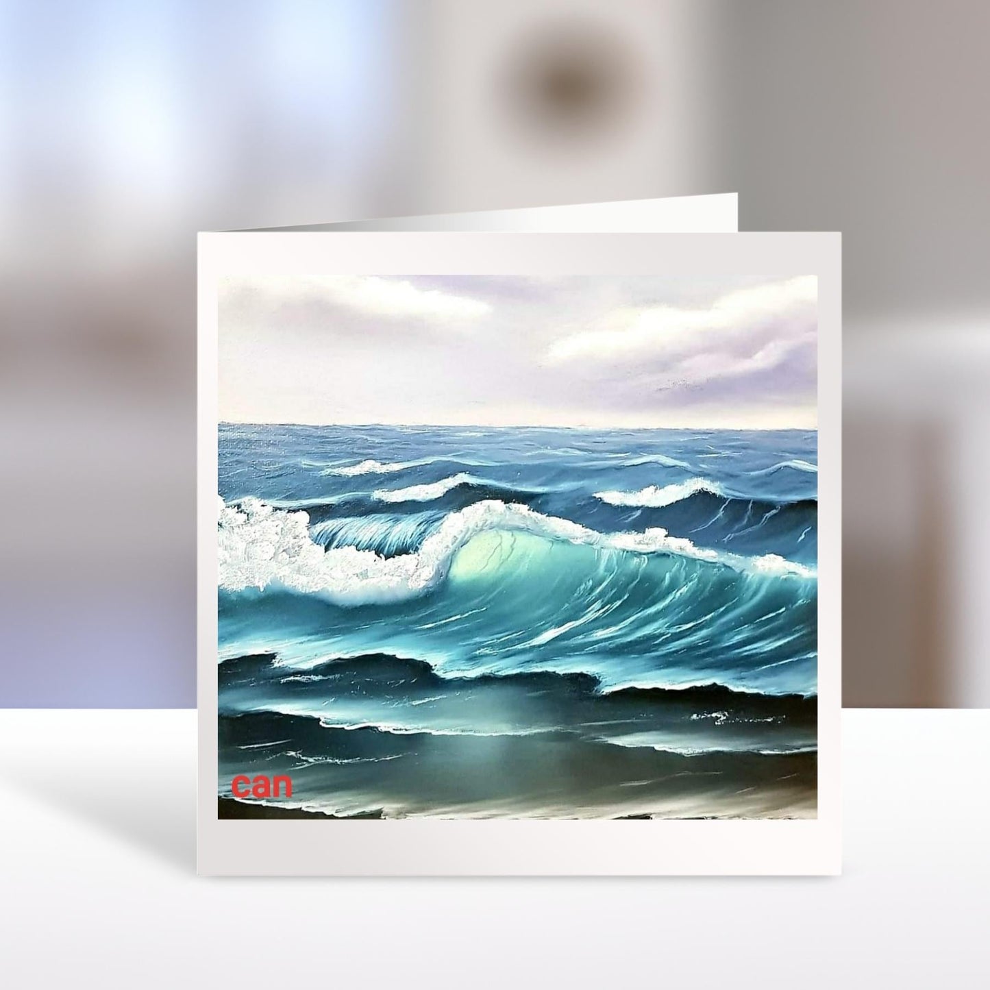 Seascape Greeting Card, Original Illustration Card, County Donegal