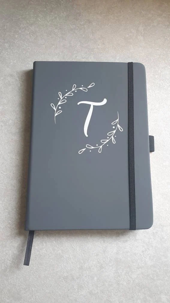 Personalised A5 notebook