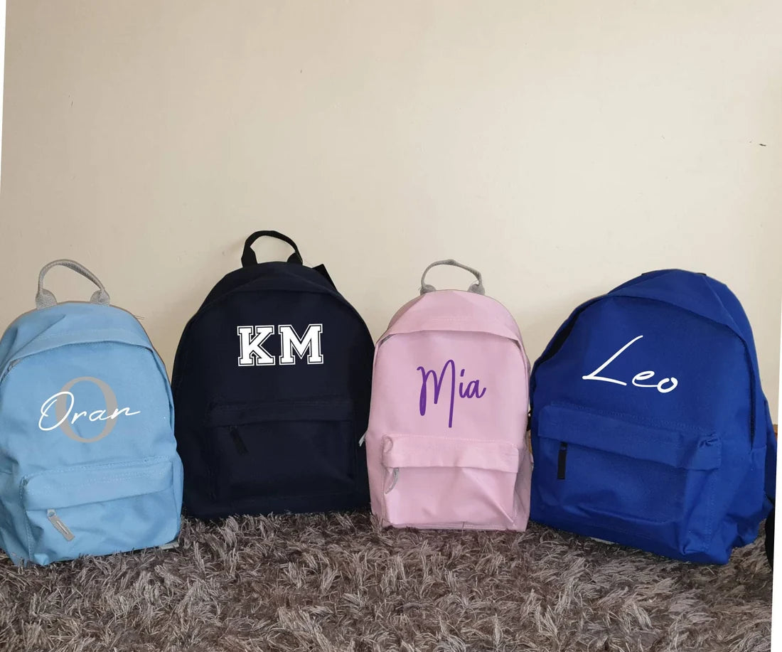 Personalised Back to School Set | Backpack, Lunch Bag & Water Bottle