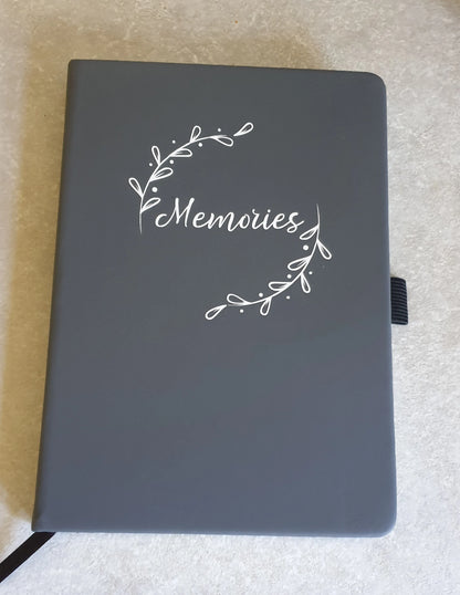 Personalised A5 notebook