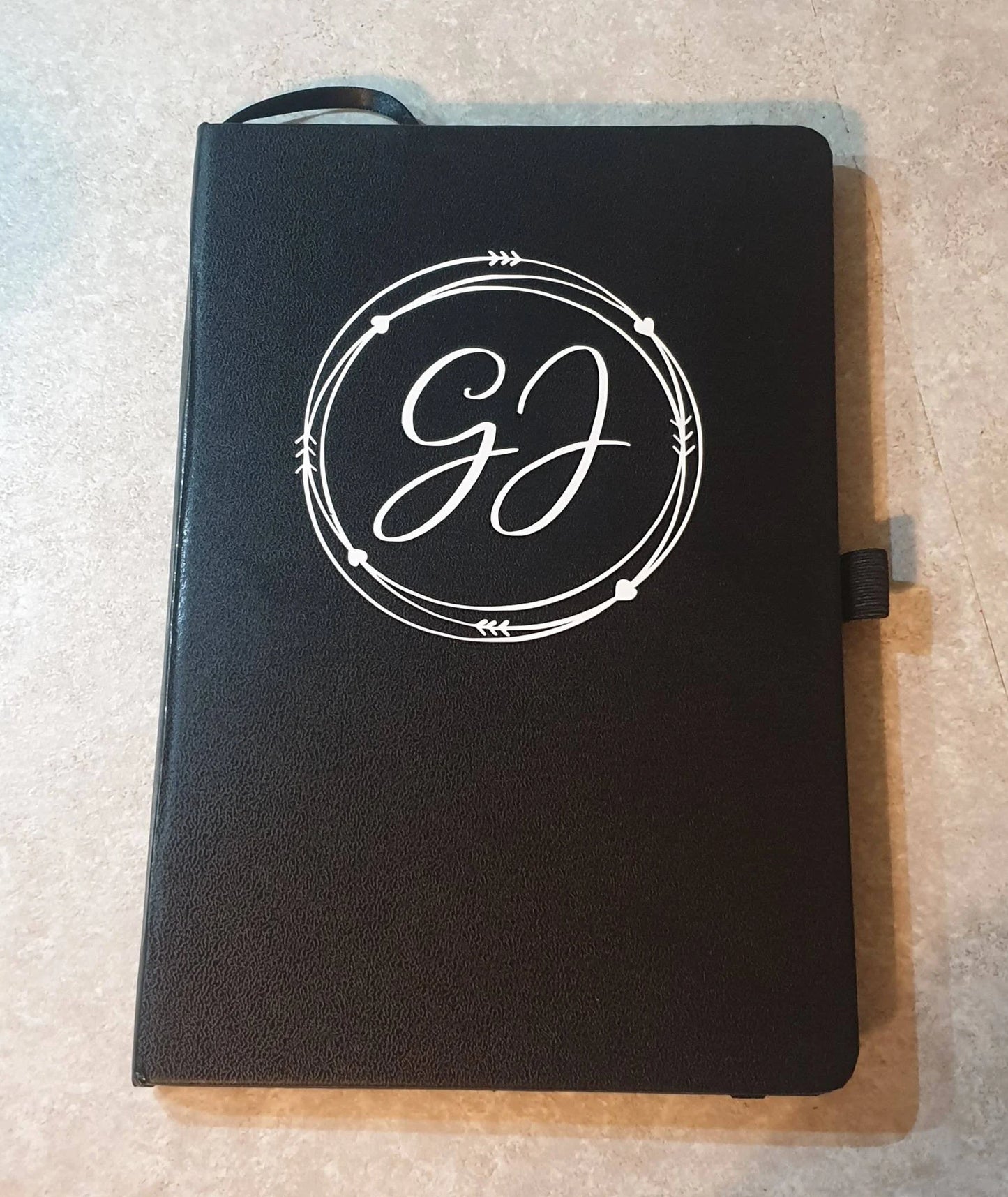 Personalised A5 notebook