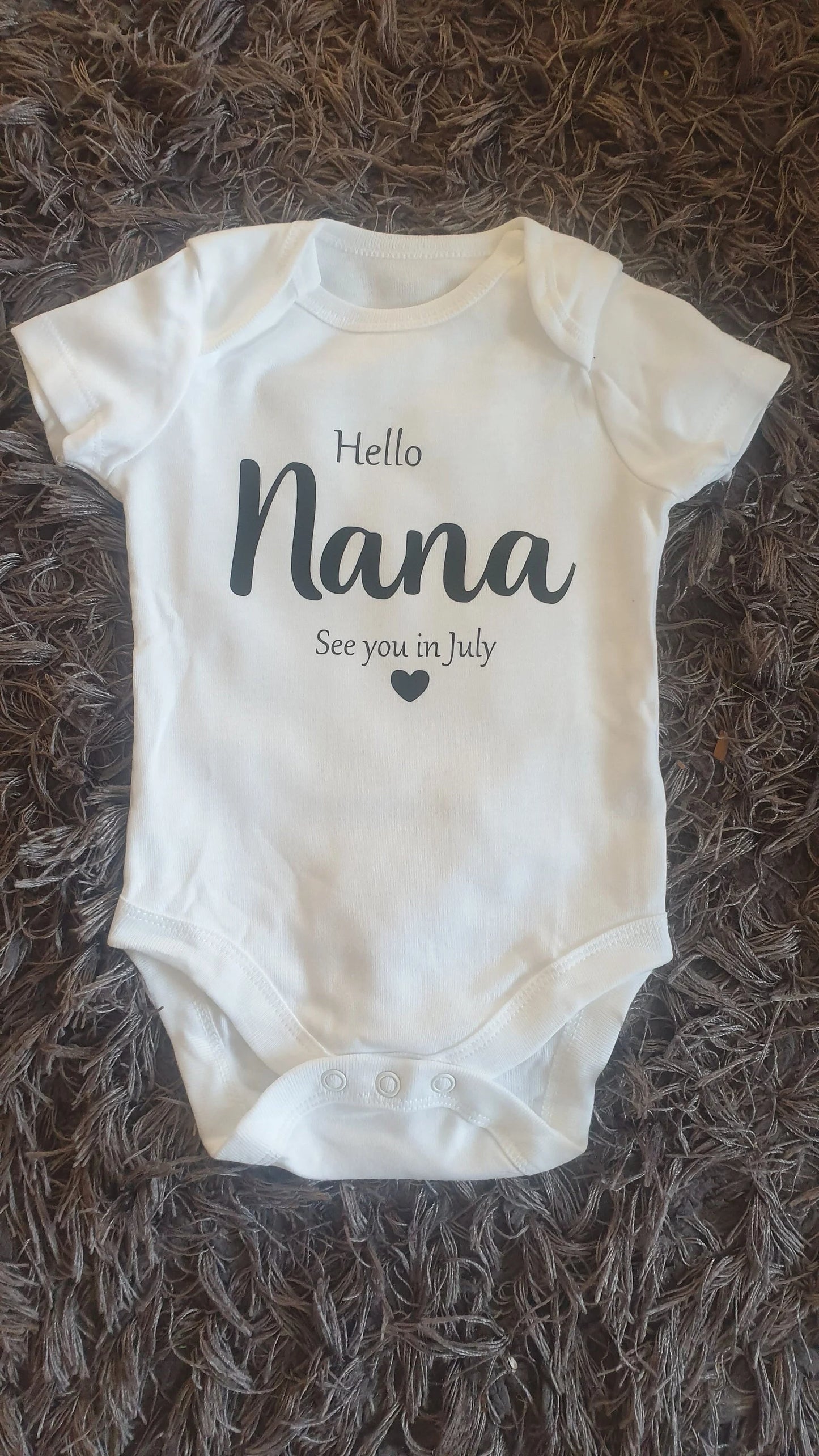 Personalised Pregnancy Announcement - Hello Family