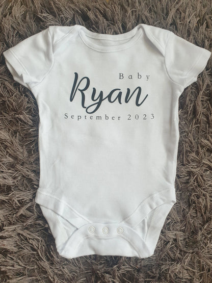 Personalised Pregnancy Announcement