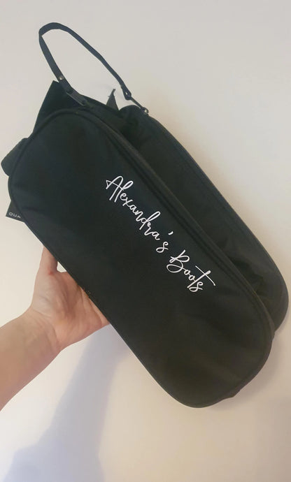 Personalised Football/GAA Boot Bag With Name, Kids Sport Kit Bag