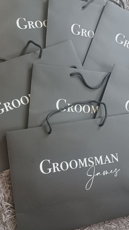 Personalised Gift Bag for Wedding, Hen Party, Bridesmaid, Birthday (25x33x12cm)