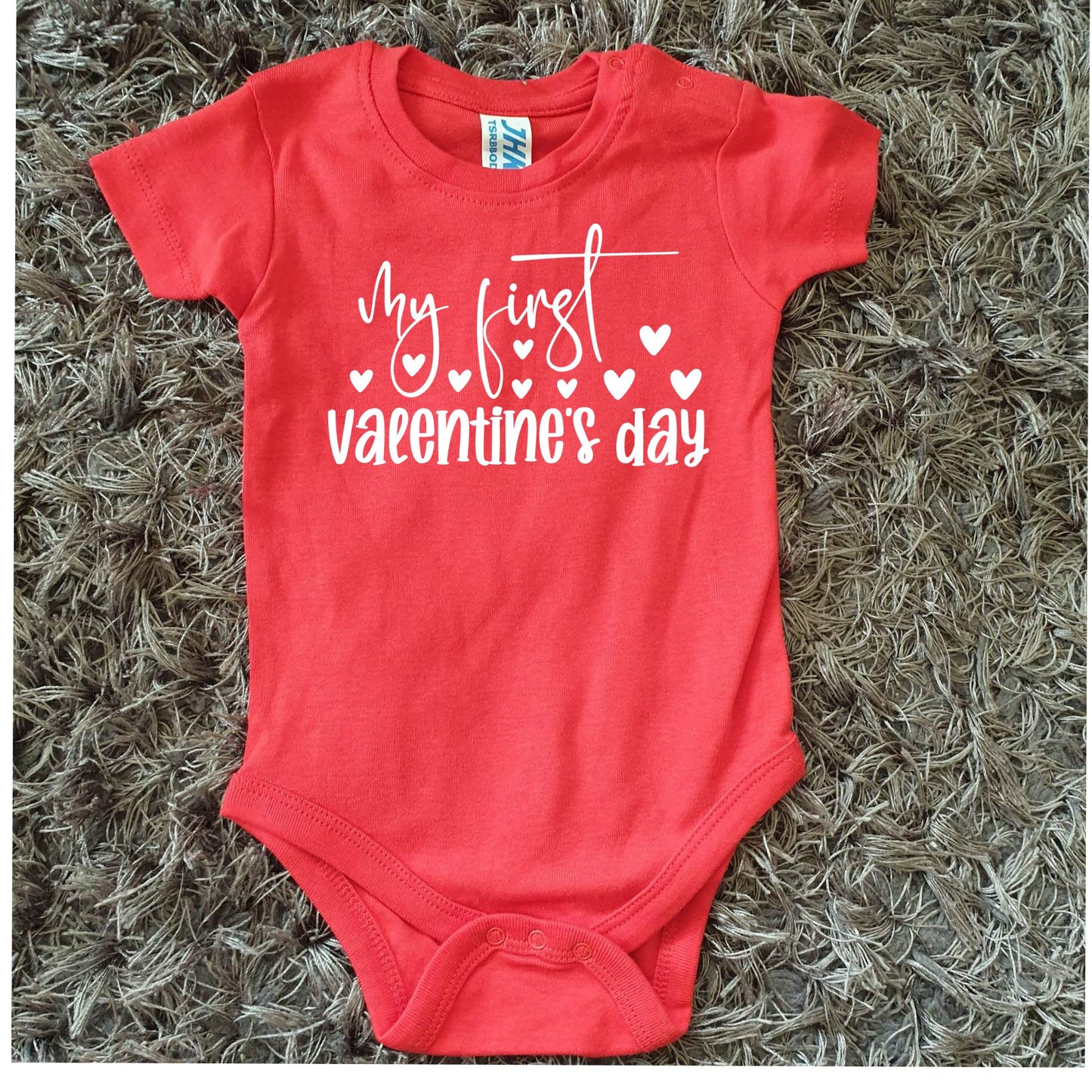 Valentine’s Day Baby Vest - My First Valentine’s