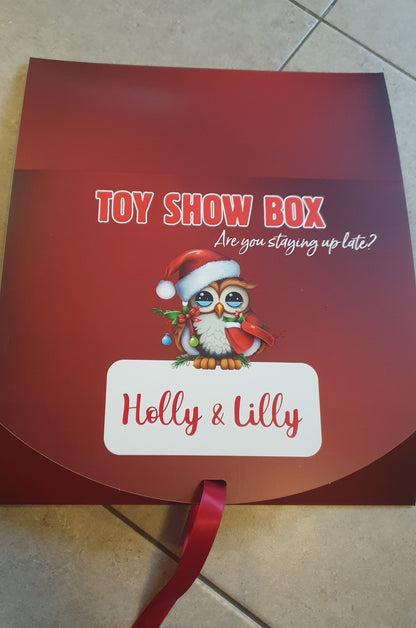 Personalised Toy Show Treat Box