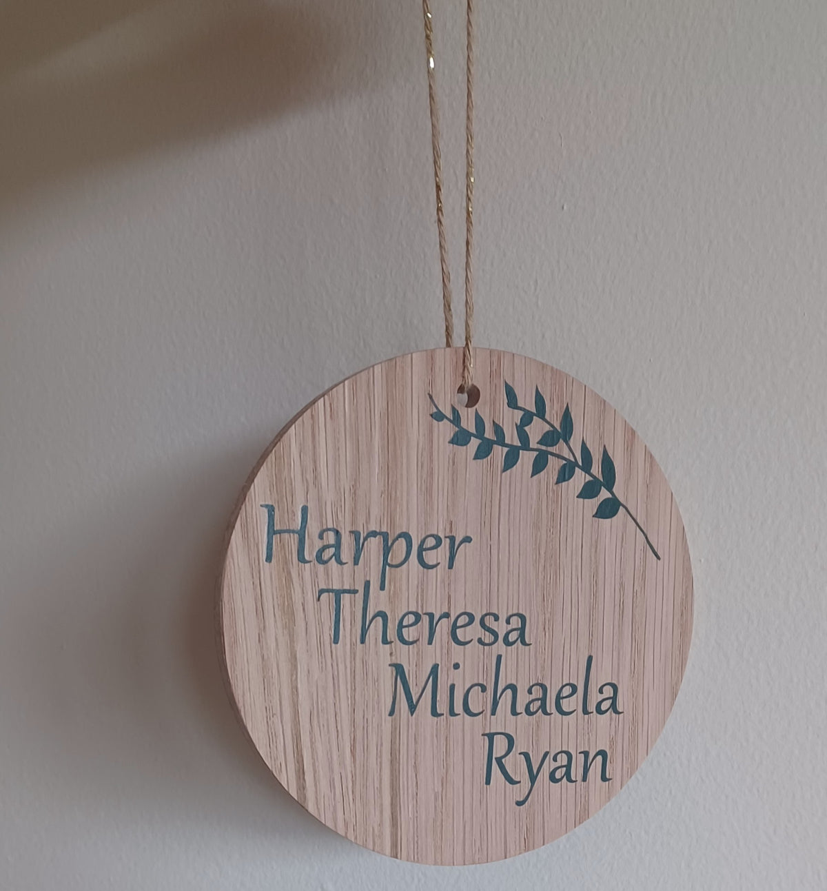 Personalised Baby Name Announcement Disc | Ireland
