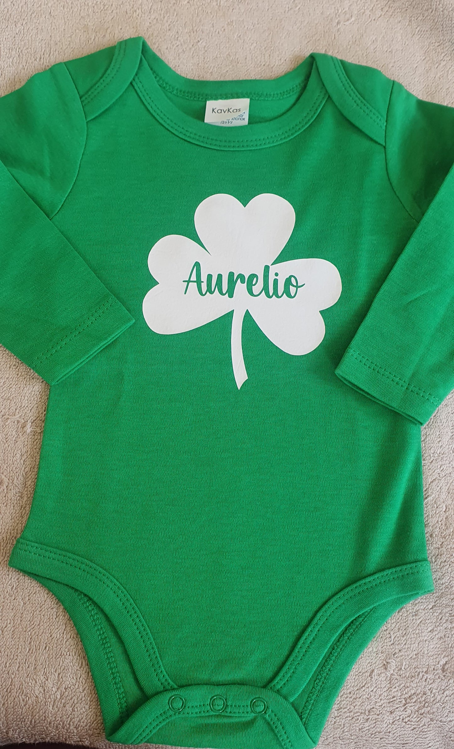 St Patrick's Day Baby Vest