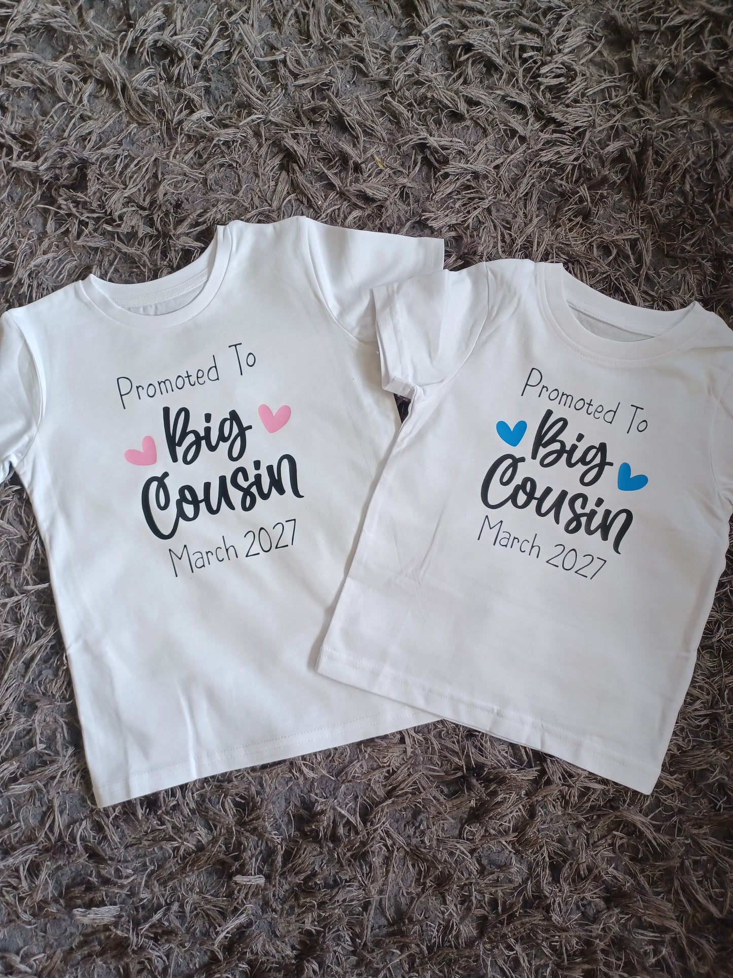 Personalised Promoted to Big Cousin T-Shirt