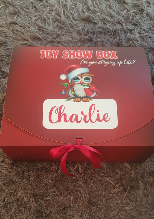 Personalised Toy Show Treat Box