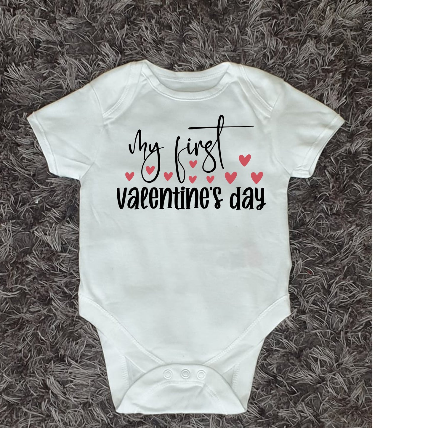 Valentine’s Day Baby Vest - My First Valentine’s