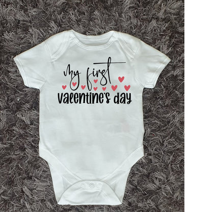 Valentine’s Day Baby Vest - My First Valentine’s